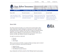 Tablet Screenshot of annarbor-insurance.com